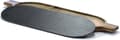 Miniatyrbillede 3 af 3: APS-Germany® Borrelplank med naturstensindlægsplateau - 2 stykker - serverplanke - hapjesplank - kaasplank - 40 x 15 cm