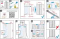 Miniatyrbild 7 av 9: Insektsstopp 55384-00000-00 Insektsskyddsgardin B x H 0,90 m 2,10 antracit 1 (55384-00000-00)