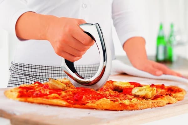 RÖSLE pizzahjul - rustfrit stål - rustfrit stål - 14 cm - 138 mm - 1 stk (12717)