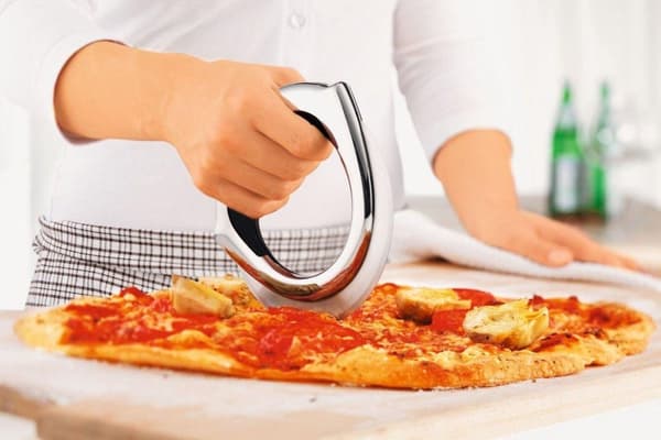 RÖSLE pizzahjul - rustfrit stål - rustfrit stål - 14 cm - 138 mm - 1 stk (12717)
