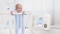 Miniatyrbild 5 av 8: Motorola AM21 DECT Baby Monitor Vit (505537470999)