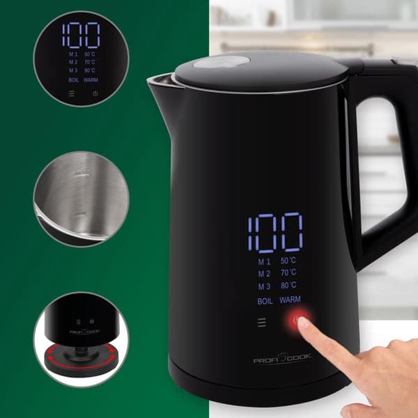 Proficook PC-WKS 1243 svart . (501243)