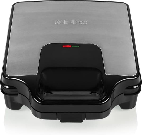 Princess 127006 Sandwich Maker Supreme XXL - XXL Tosti-laite - Groot bakoppervlak - Uitneembare lautaset - 1600W - 4 tostia