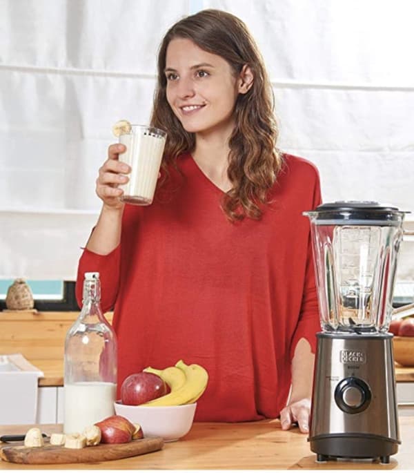 Black & Decker BXJB800E Blender Bordsblandare 800 W Svart - Transparent (BXJB800E)
