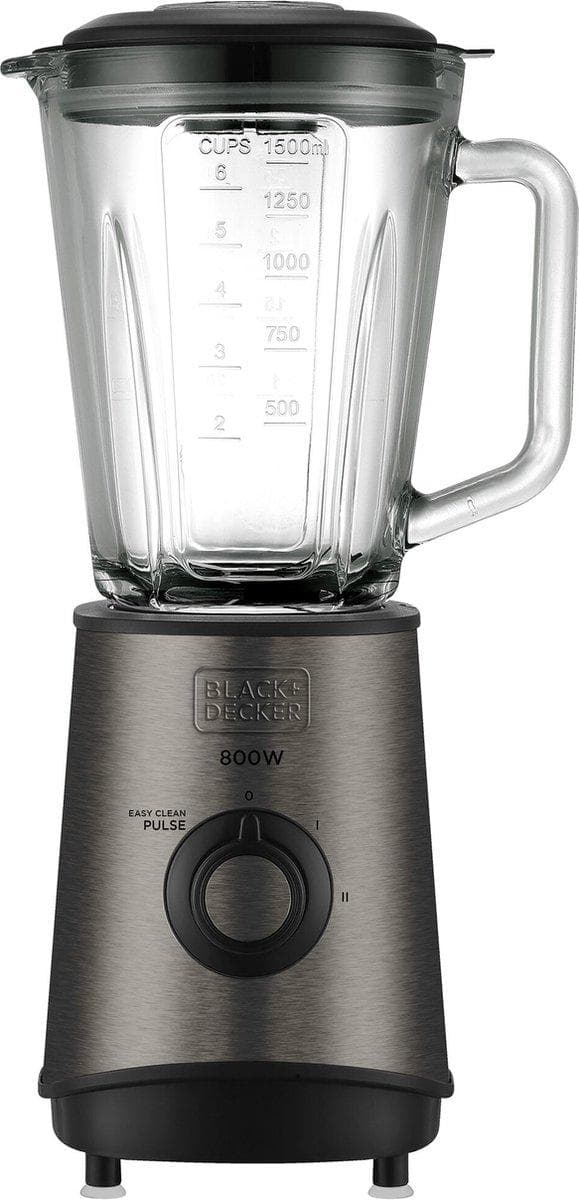 Black & Decker BXJB800E Blender Bordblender 800 W Sort - Gennemsigtig (BXJB800E)