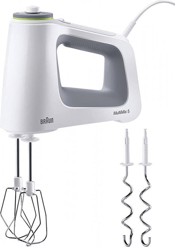 Braun HM 5000 WH håndmixer 700W Grijs, Wit