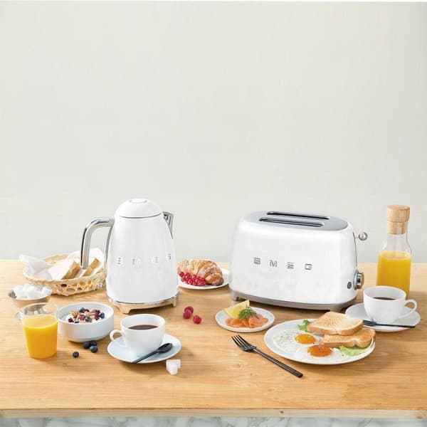 Smeg TSF01WHEU 2 slice(s) 950 W White Leivänpaahdin (TSF01WHEU)
