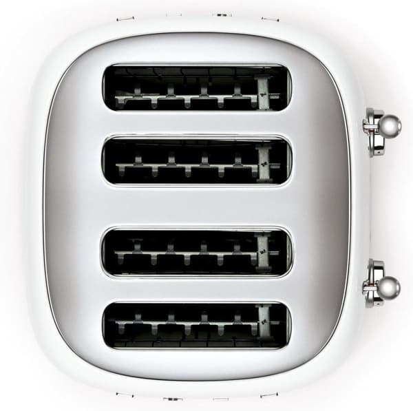 Smeg TSF03WHEU Leivänpaahdin 4 siivua Valkoinen 2000 W (TSF03WHEU)