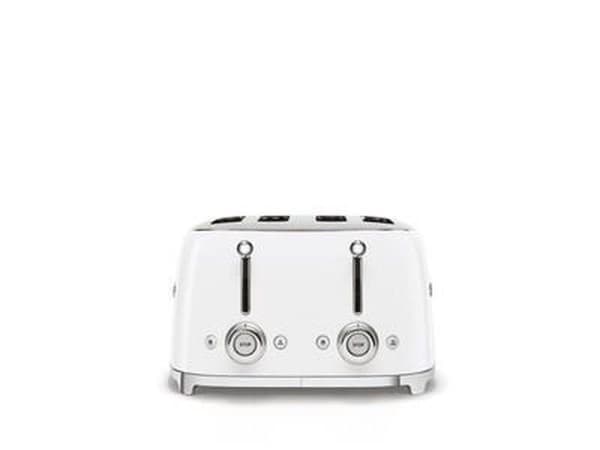 Smeg TSF03WHEU Leivänpaahdin 4 siivua Valkoinen 2000 W (TSF03WHEU)