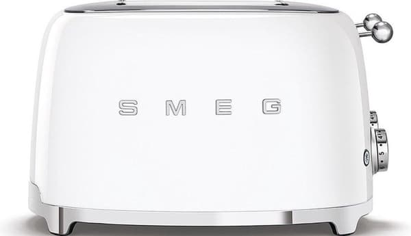 Smeg TSF03WHEU Leivänpaahdin 4 siivua Valkoinen 2000 W (TSF03WHEU)
