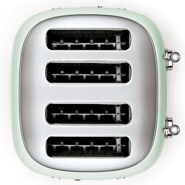 Smeg TSF03PGEU Leivänpaahdin, 4 siivua, vihreä 2000 W (TSF03PGEU)