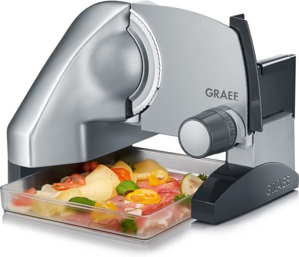 Graef SKS 500 skæremaskine elektrisk sølvmetal 170 W (S50000EU)