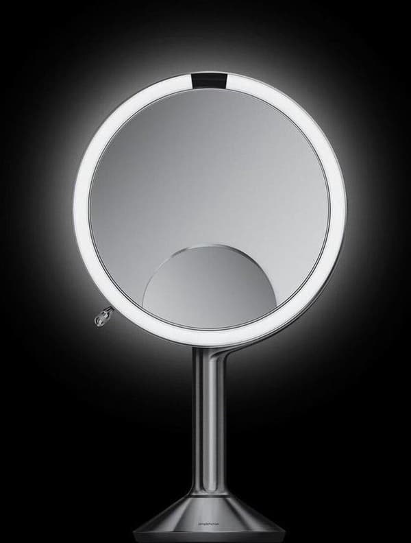 Simplehuman ST3024 sensor spejl trio, børstet rustfrit stål 20 cm (ST3024)