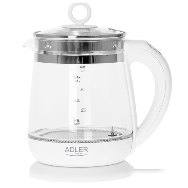 Adler Tebrygger med temperaturkontroll 1,5L