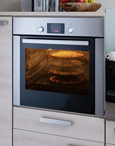 APS-ram för 4 pizzabrickor (B)260 x (D)250 x (H)260 mm gjord av rostfritt stål, diskmaskinsäker, hopfällbar - 1 st (73515)