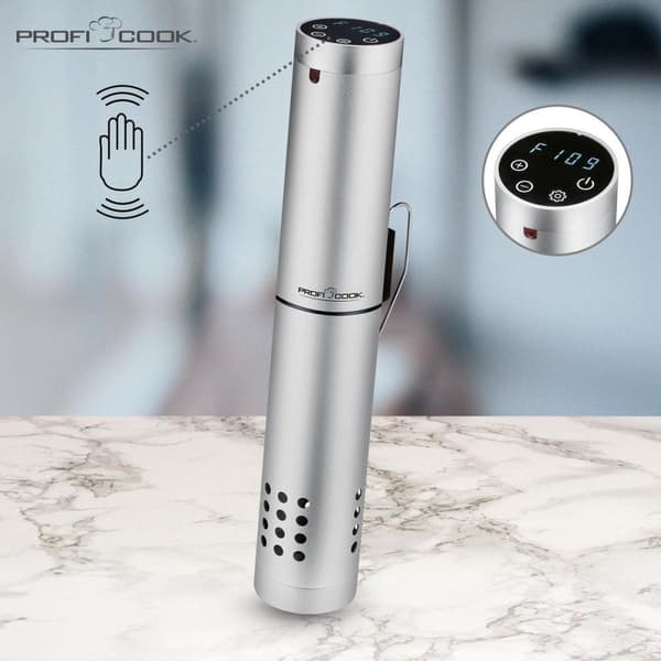 ProfiCook PC- SV 1159 WiFi Sous Vide Stick aluminium