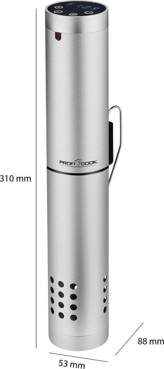 ProfiCook PC- SV 1159 WiFi Sous Vide Stick aluminium