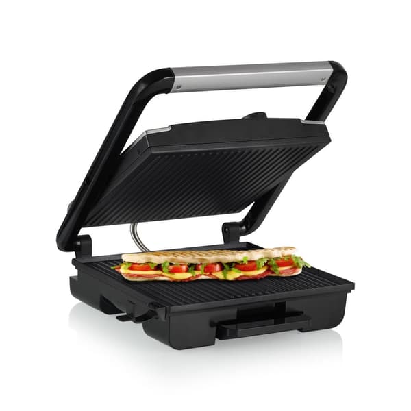 Princess 112425 Panini Grill Pro - Kontaktgrill - Stor bageflade - Flydende topplade