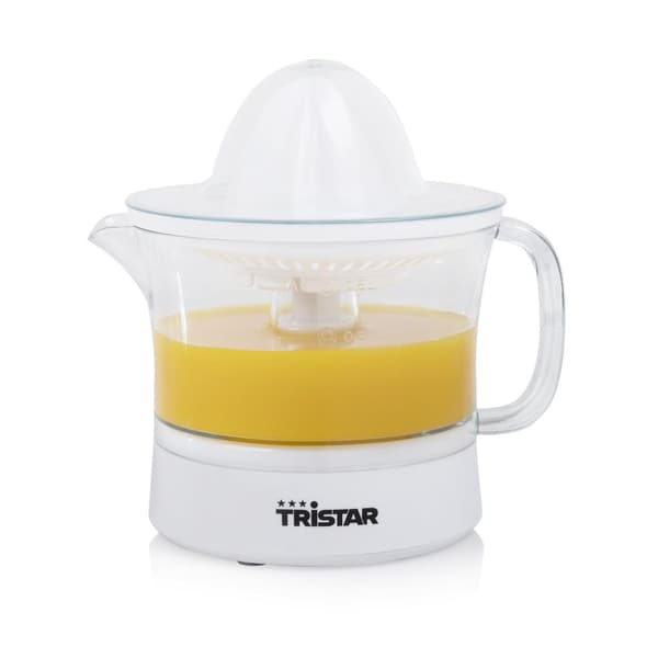 Tristar CP-3005 sitrushedelmien mehulinko - Sähköinen sitrusmehulinko 0,5 litraa - Irrotettava kannu - Valkoinen
