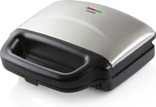 Domo DO9195C - XL voileipägrilli - Croque - 2XL tai 1XXL sandwich - 50 % suurempi - Ruostumaton teräs