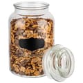 Miniatyrbild 3 av 6: APS förvaringsglas CANISTER, 1,5 liters glasbehållare, inklusive glaslock med försegling och - 1 st (82267)