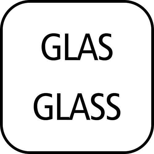 APS förvaringsglas CANISTER, 1,5 liters glasbehållare, inklusive glaslock med försegling och - 1 st (82267)