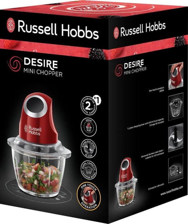 Russell Hobbs 24660-56 Desire Chopper - Rød