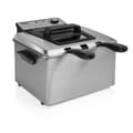 Miniatyrbillede 5 af 5: Princess 185000 - Frituregryde - Rustfrit stål - 5 liter - Dobbeltkurv - 1000g pommes frites - 3270 Watt