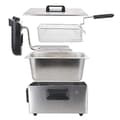 Miniatyrbillede 2 af 5: Emerio frituregryde, kold zone, 3L, termostat, BPA-fri, sort (DF-120482.2)
