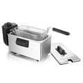Miniatyrbillede 1 af 5: Emerio frituregryde, kold zone, 3L, termostat, BPA-fri, sort (DF-120482.2)