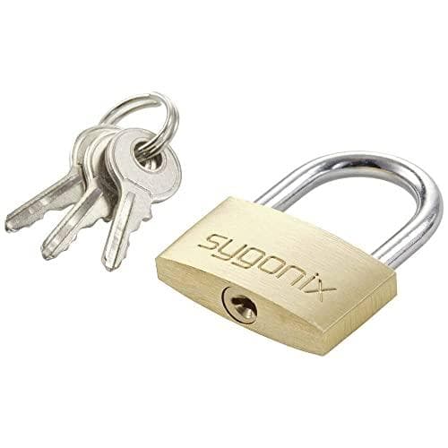 Sygonix SY-5045288 Riippulukko 29,8 mm Keyed Different Gold Yellow (SY-5045288)