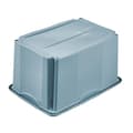 Miniatyrbild 3 av 6: keeper förvaringslåda "emil", 45 liter, nordisk-blå roterande/stapelbar låda, med infällda grepp, material: PP - 1 st (1053668000000)