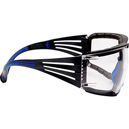 3M SecureFit 400 - Sikkerhedsbriller - Begge køn - Blå - Grå - Gennemsigtig - Polycarbonat - 20 stk (SF401SGAF-BLU-F)