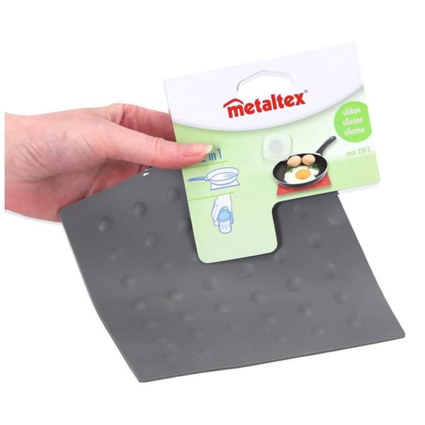 Metaltex Silikon Grytöppnare Grijs