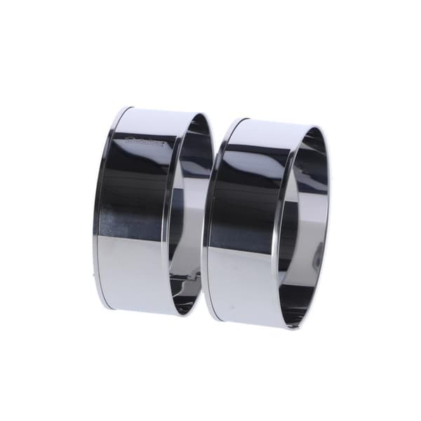 Metaltex Bakringen 8,5x3,2 cm 2 st RVS