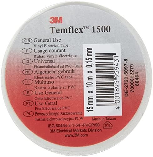 3M Quante eristenauha Temflex 15x10 valkoinen (128340)