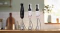 Miniatyrbillede 5 af 9: Bosch Household MSM4W220 stavblender 600 W med rørebæger, med målebæger, med hakkertilbehør, BPA-fri hvid, grå (MSM4W220)