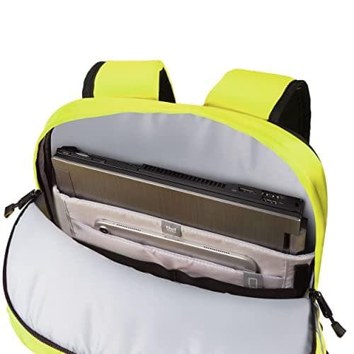 DICOTA Hi-Vis - Rygsæk - 32-38 liter - termoplastisk polyurethan (TPU), 600D RPET - gul (P20471-04)