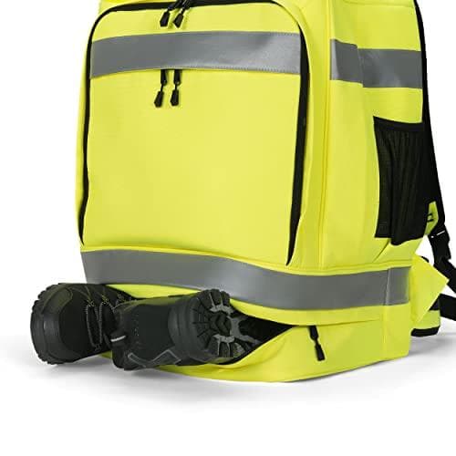 DICOTA Hi-Vis - Rygsæk - 65 liter - Termoplastisk polyurethan (TPU), 600D RPET - Gul (P20471-07)