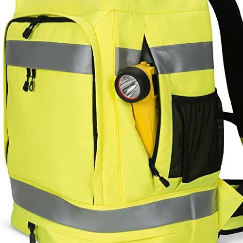DICOTA Hi-Vis - Rygsæk - 65 liter - Termoplastisk polyurethan (TPU), 600D RPET - Gul (P20471-07)