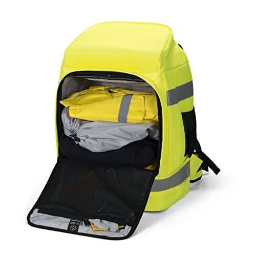 DICOTA Hi-Vis - Rygsæk - 65 liter - Termoplastisk polyurethan (TPU), 600D RPET - Gul (P20471-07)
