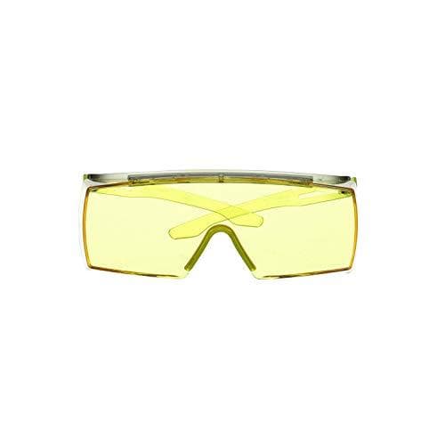 3M SecureFit 3700 - Sikkerhedsbriller - Montagearbejde - Bygge-/renoveringsarbejde - Kemikaliearbejde - Begge køn - Lime - Gul - Polycarbonat (SF3703S
