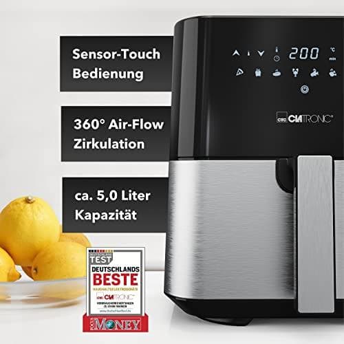 Clatronic FR 3782 H inox kuumailmakeitin (263980)