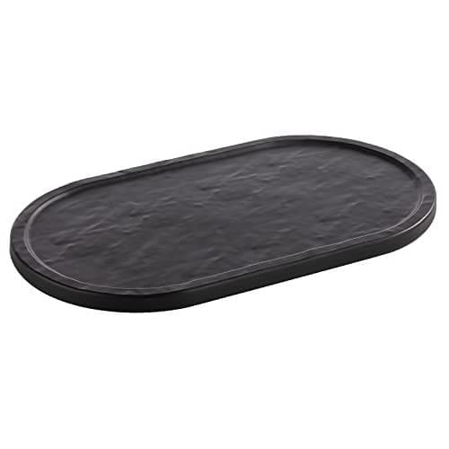 APS bakke SKIFFER (B)280 x (D)155 x (H)10 mm, sort lavet af melamin, stabelbar, tåler opvaskemaskine, - 1 stk (85099)
