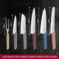 Pikkukuva 3 / 6: Victorinox 6.7186.66 keittiö aterimet & veitsisetti 6 kpl veitsilohko/ruokailuvälinesarja (V-6.71 86.66)