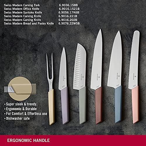 Victorinox 6.7186.66 keittiö aterimet & veitsisetti 6 kpl veitsilohko/ruokailuvälinesarja (V-6.71 86.66)