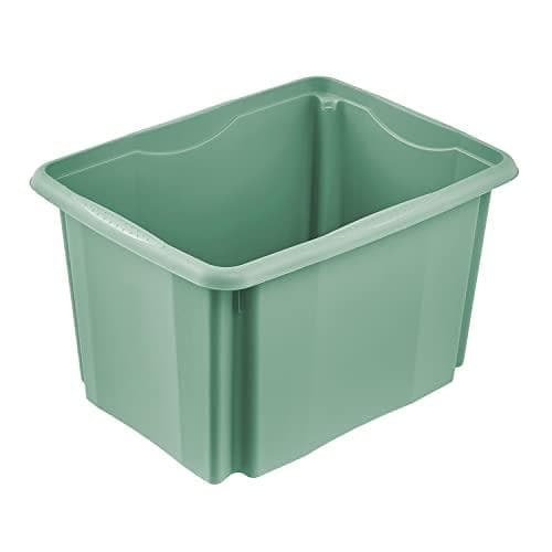 keeper förvaringslåda "emil", 30 liter, nordiskt grönt material: PP, roterande/stapellåda, med infällda grepp - 1 st (1051631500000)
