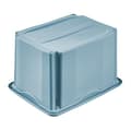 Miniatyrbild 3 av 6: keeper förvaringslåda "emil", 30 liter, nordisk blå material: PP, roterande/staplingslåda, med infällda grepp - 1 st (1051668000000)