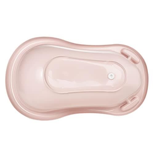 keeeper barnbabybadkar "maria minnie" med plugg, rosa nordisk rosa, med två förvaringsfack, material: PP, - 1 st (1842358124700)