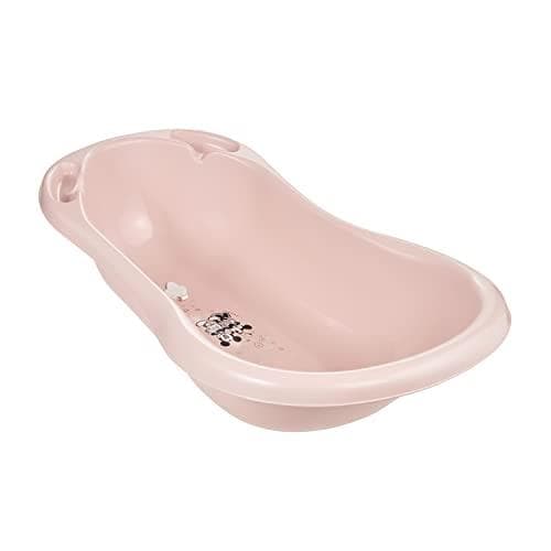 keeeper barnbabybadkar "maria minnie" med plugg, rosa nordisk rosa, med två förvaringsfack, material: PP, - 1 st (1842358124700)